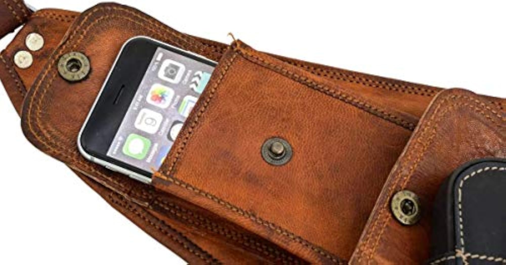 Unisex Leather Bags and Backpacks for Travel and College